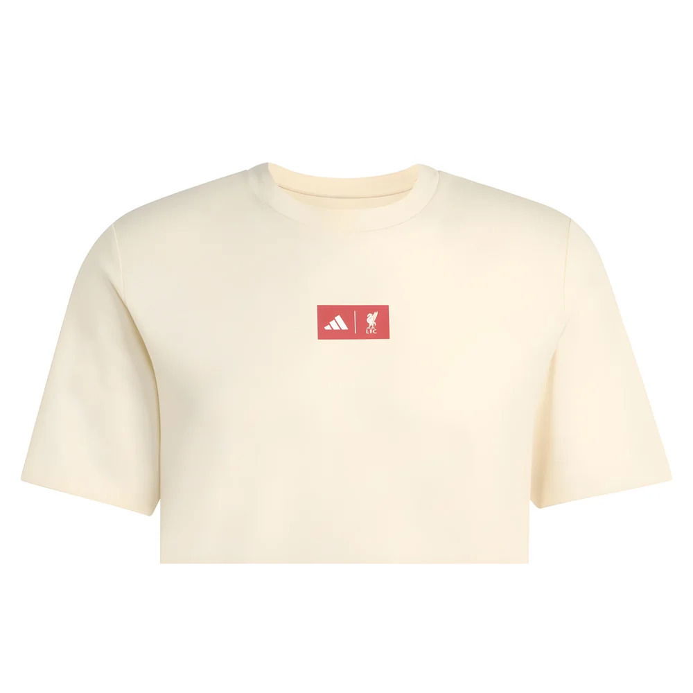 2025-2026 Liverpool Seasonal Graphic Tee (Ecru Tint)