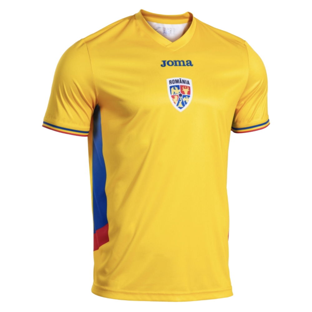 2025-2026 Romania Home Replica Shirt (Dragusin 3)