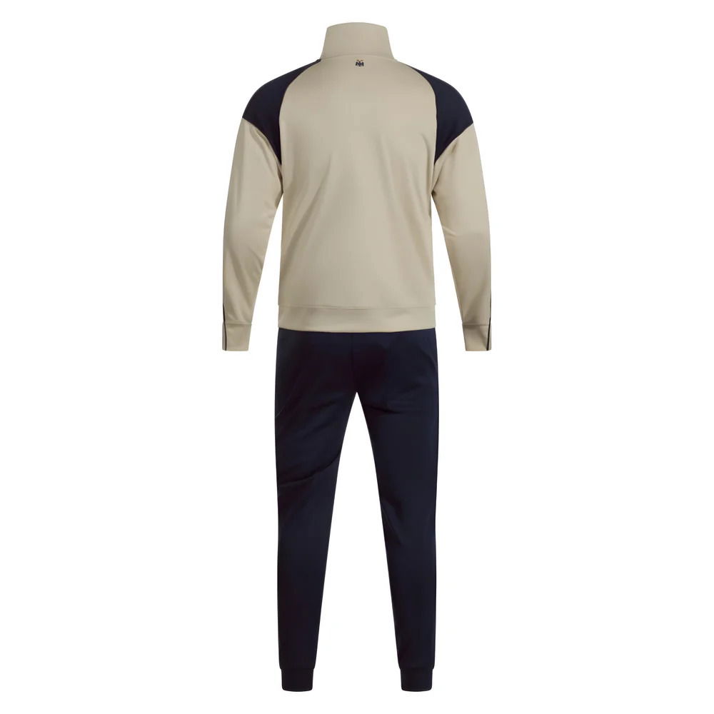 2025-2026 Romania Presentation Tracksuit (Beige/Navy)
