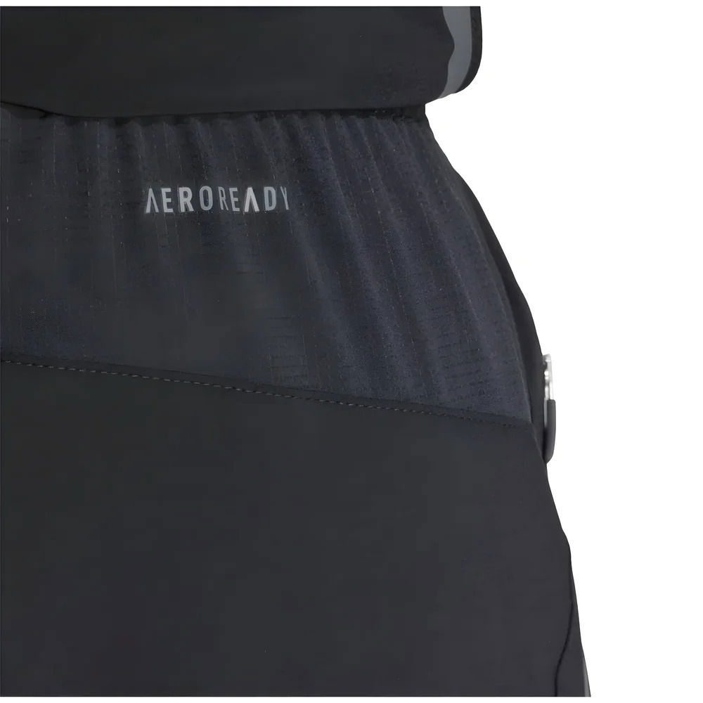 2025-2026 Real Madrid Pro Vis Tech Travel Pants (Black)