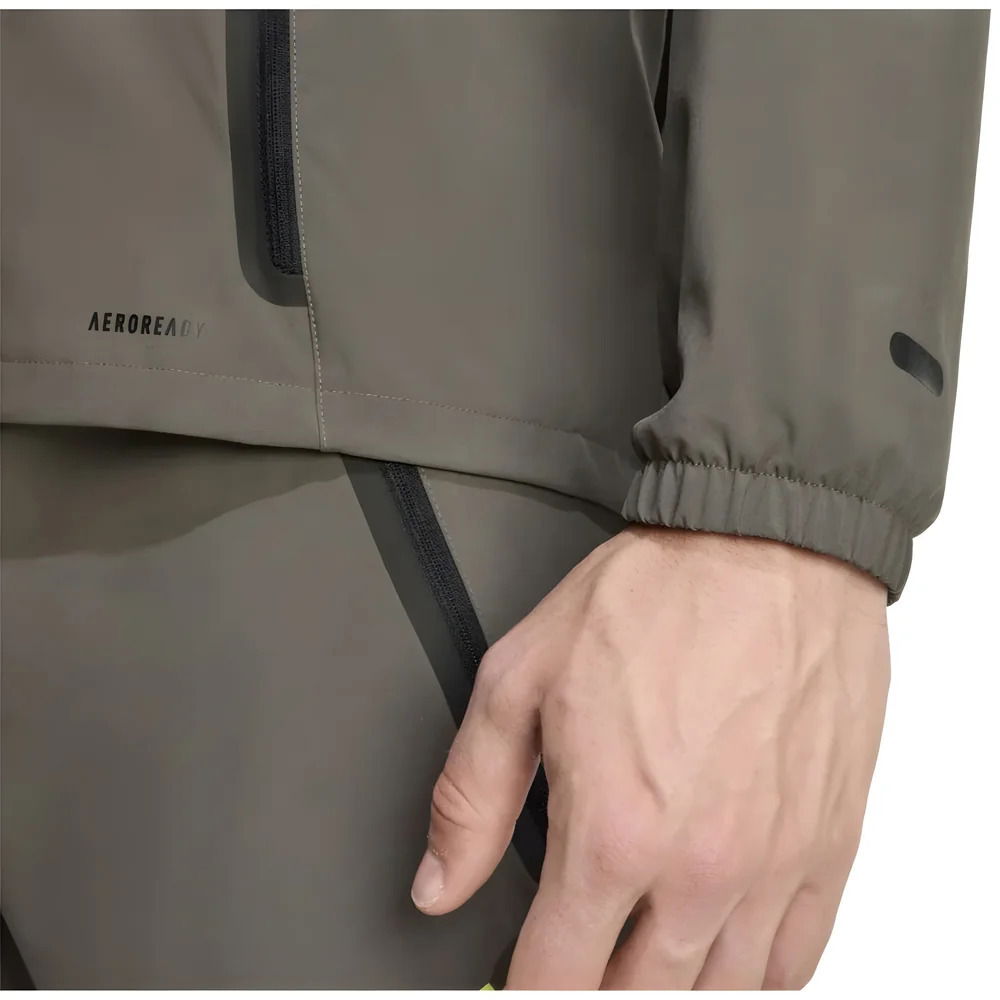 2025-2026 Real Madrid Competition Vis Tech Jacket (Grey)