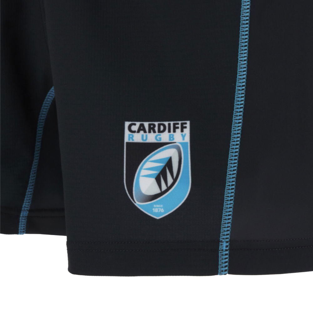 2025-2026 Cardiff Rugby Home Shorts (Black)