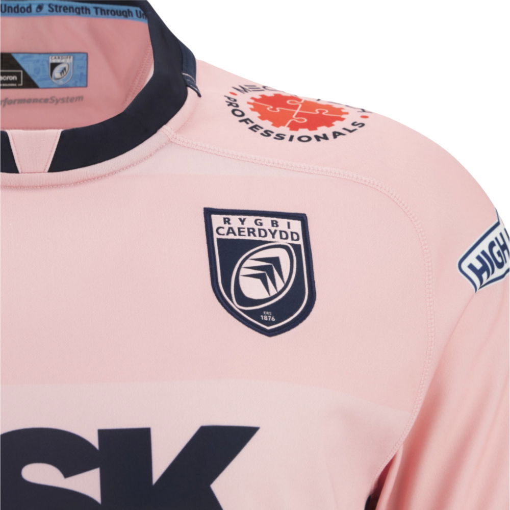 2025-2026 Cardiff Rugby Away Poly Replica Shirt