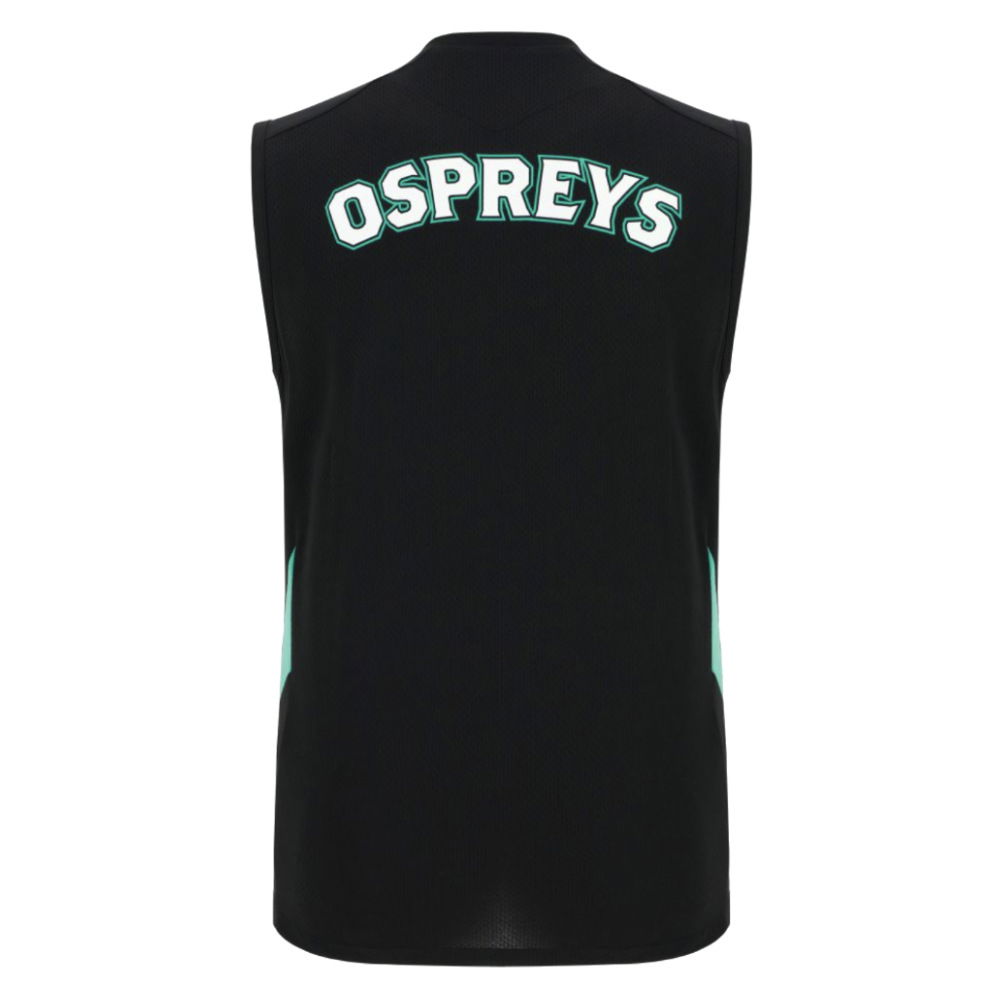 2025-2026 Ospreys Training Poly Sleeveless Shirt (Black)