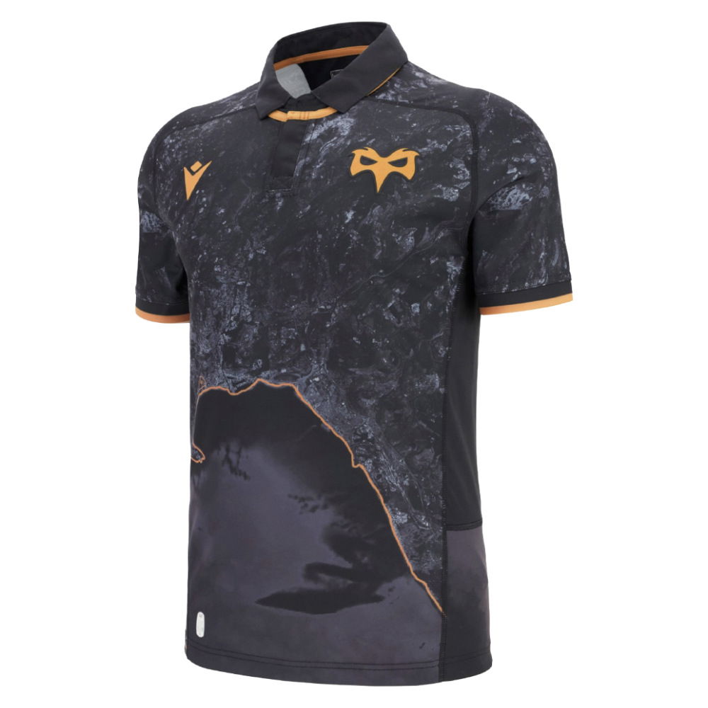 2025-2026 Ospreys Home Poly Replica Rugby Shirt (Your Name)
