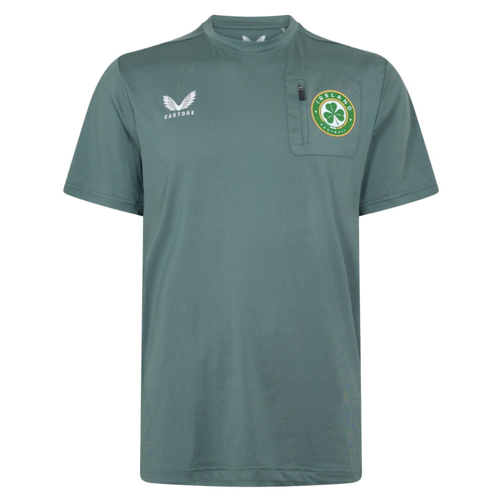2025-2025 Ireland Pocket T-Shirt (Green) (Your Name)