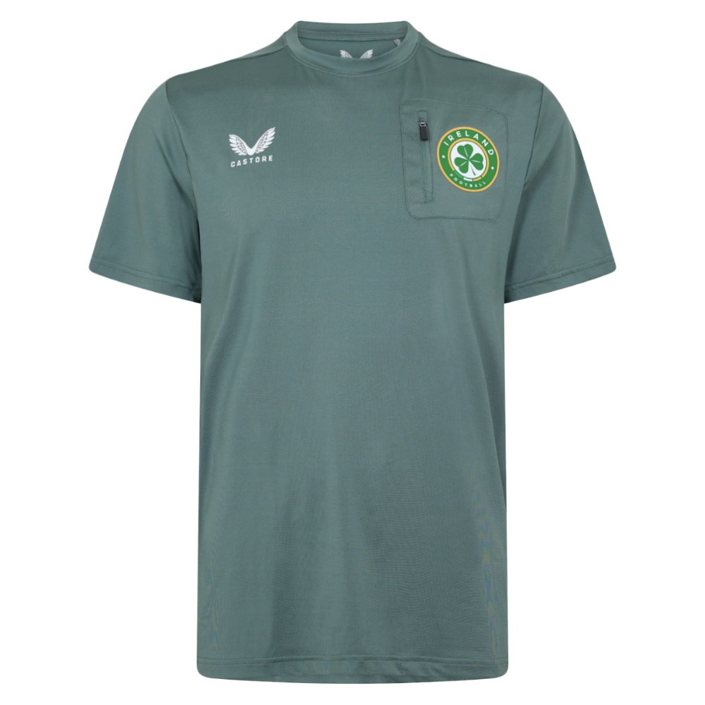 2025-2025 Ireland Pocket T-Shirt (Green) (Your Name)
