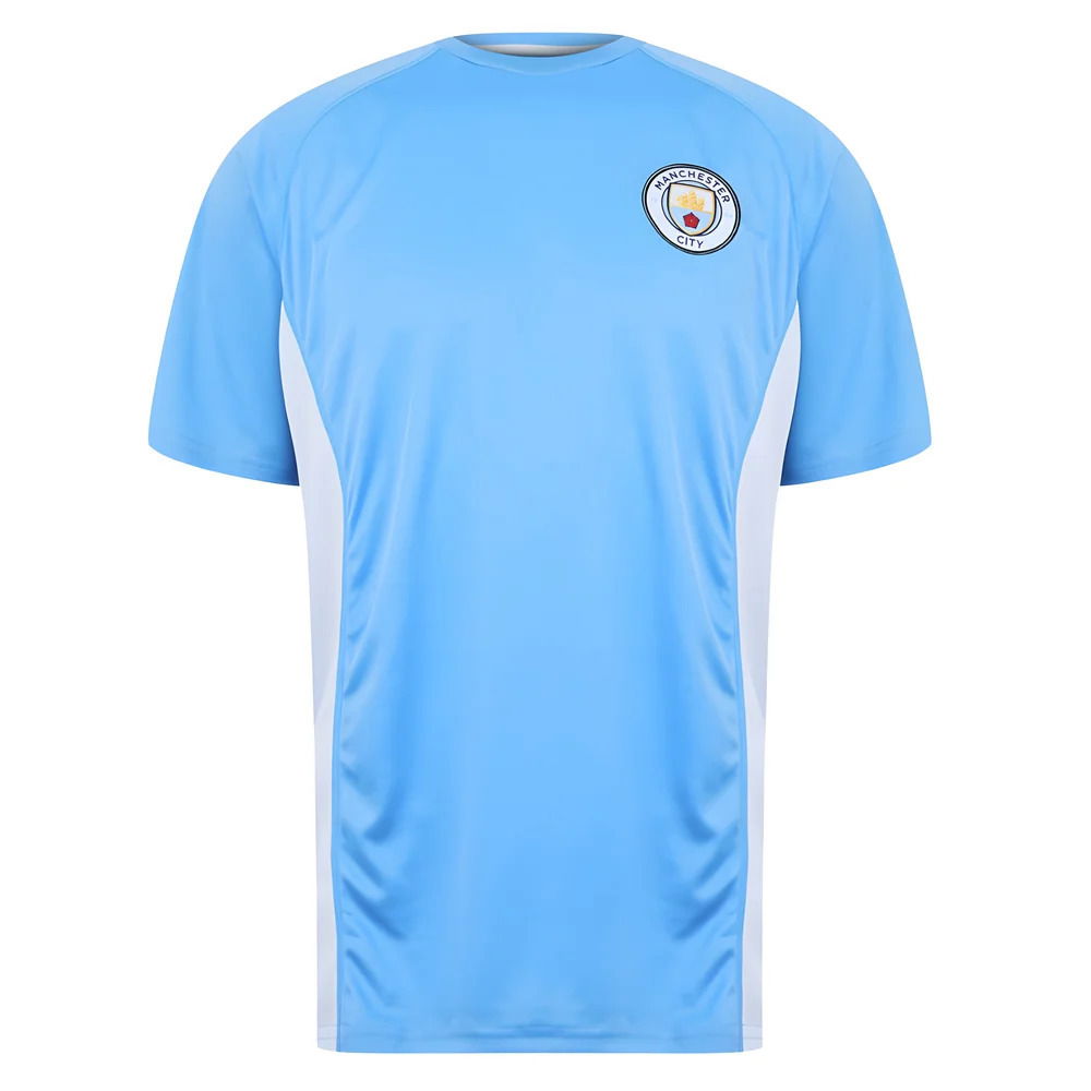 Man City Poly T-Shirt (Blue) (Mahrez 26)