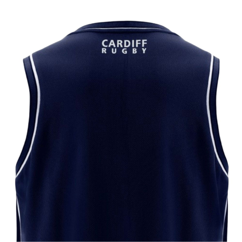 2025-2026 Cardiff Blues Basketball Singlet (Navy)