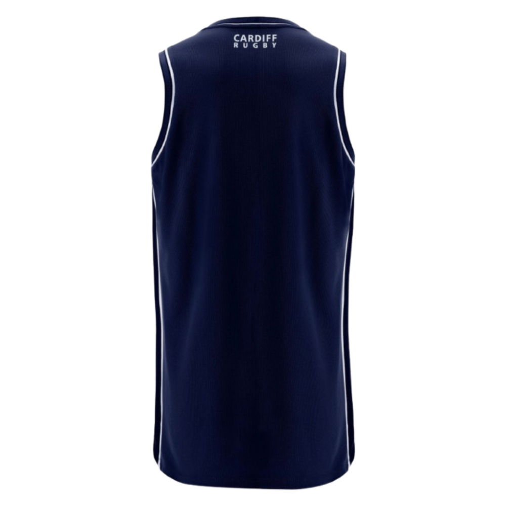 2025-2026 Cardiff Blues Basketball Singlet (Navy)