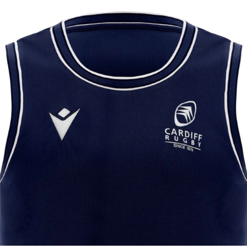 2025-2026 Cardiff Blues Basketball Singlet (Navy)