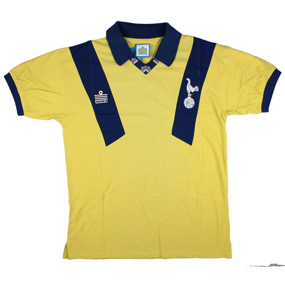 Tottenham Hotspur 1978 Admiral Retro Away Shirt (Yellow) (Your Name)