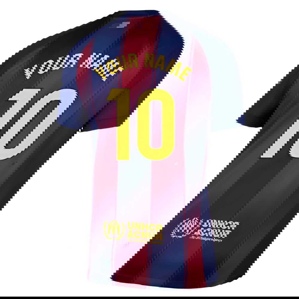2025-2026 Barcelona Home Shirt (Your Name)