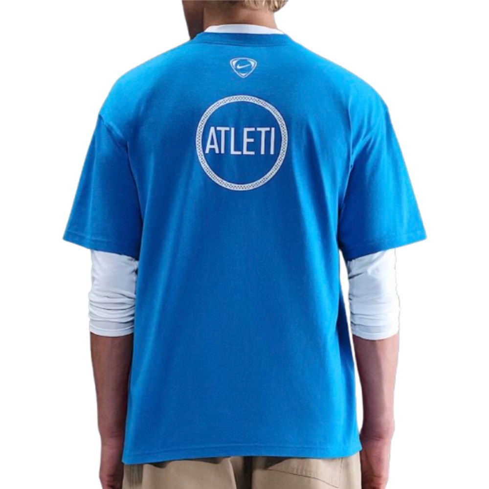 2025-2026 Atletico Madrid Total 90 Football T-Shirt (Blue)