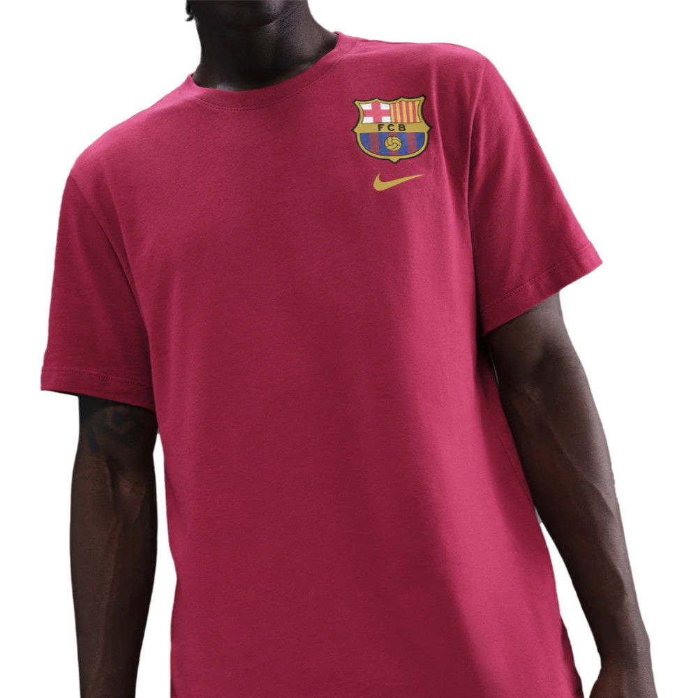 2025-2026 Barcelona Crest Tee (Shield Red)