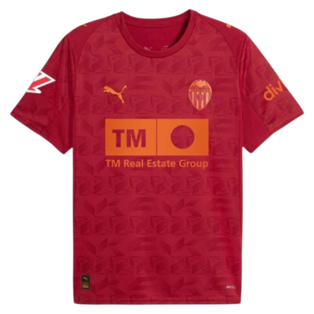 2025-2026 Valencia Away Shirt (Kids) (Your Name)