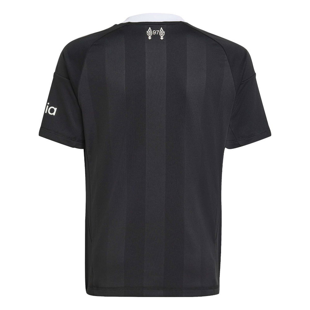 2025-2026 Liverpool Third Goalkeeper Shirt (Black) - Kids