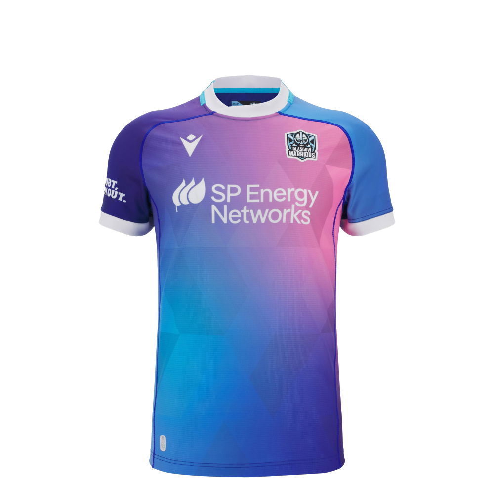 2025-2026 Glasgow Warriors Rugby Training Jersey (Kids) (Your Name)