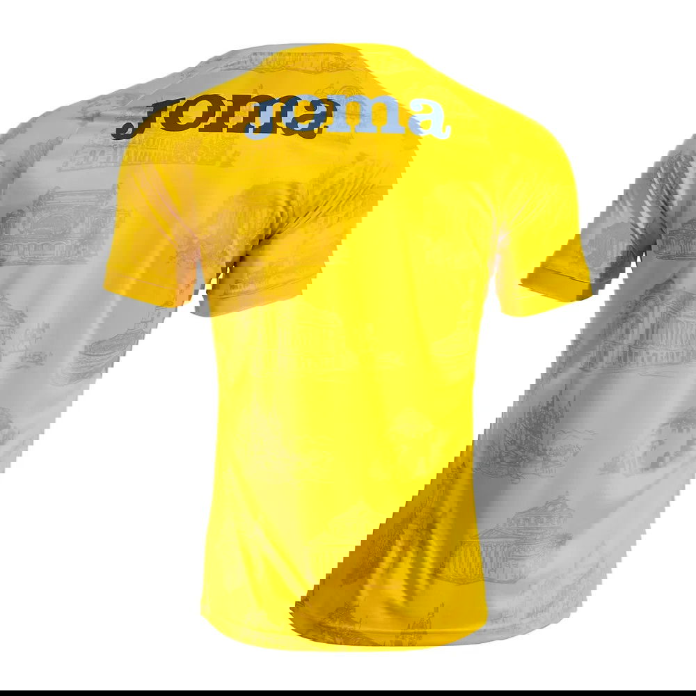 2025-2026 Romania Pre Match Shirt (Yellow) - Kids