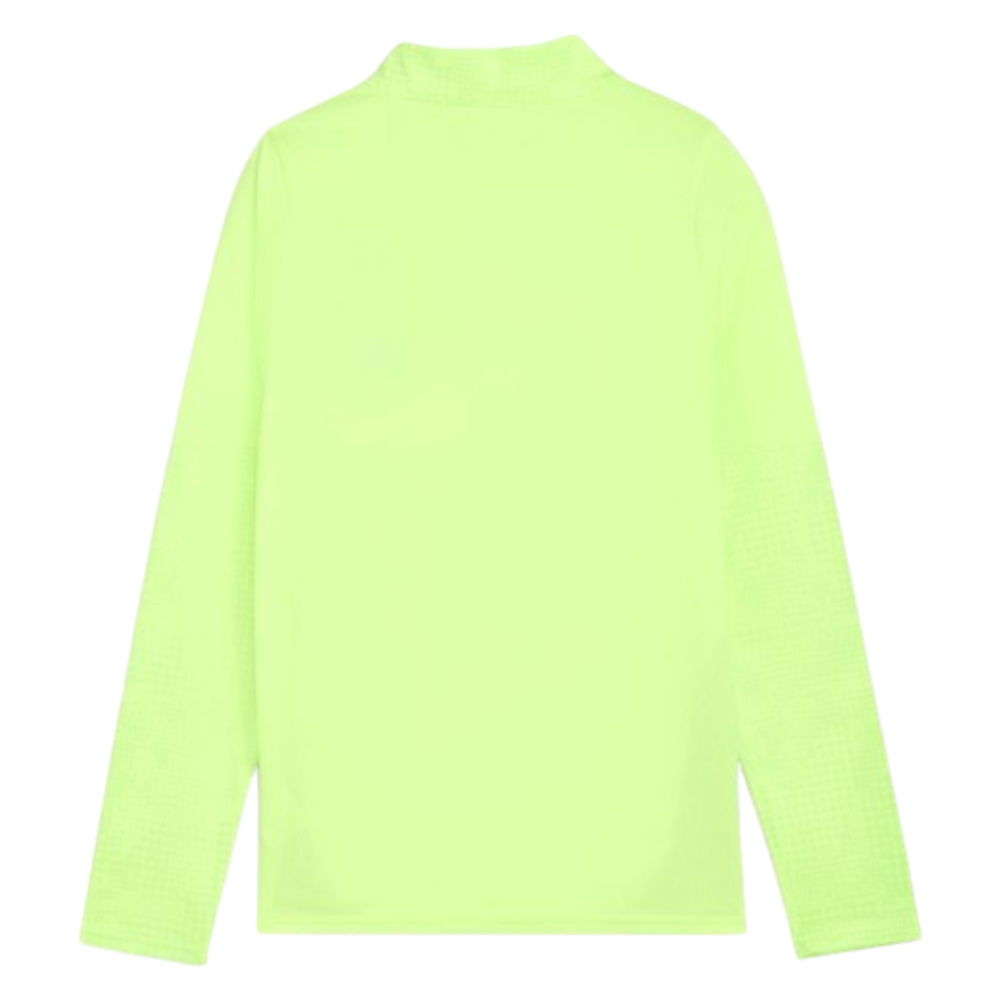 2025-2026 Man City Training 1/4 Zip Top (Fizzy Apple) - Kids