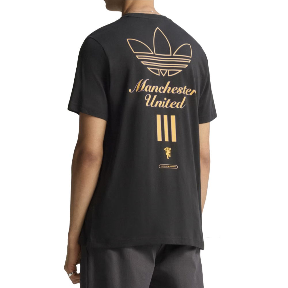 2025-2026 Man Utd Icon Graphic T-shirt (Black)
