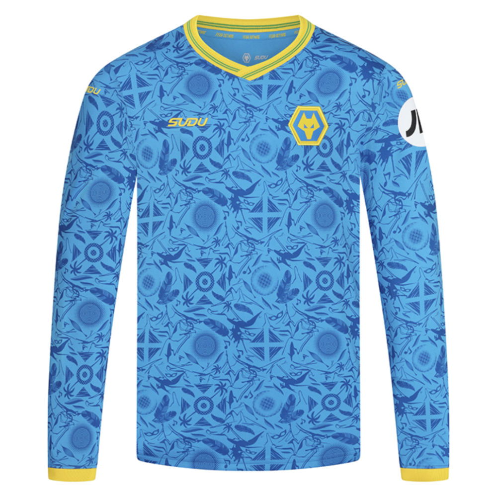 2025-2026 Wolves Long Sleeve Third Shirt (Kids) (Your Name)