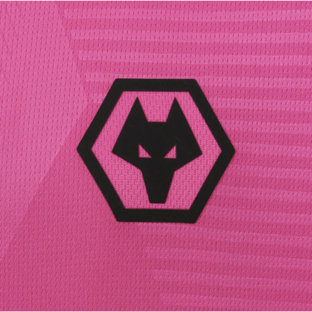 2025-2026 Wolves Goalkeeper Away Shirt (Pink) - Kids
