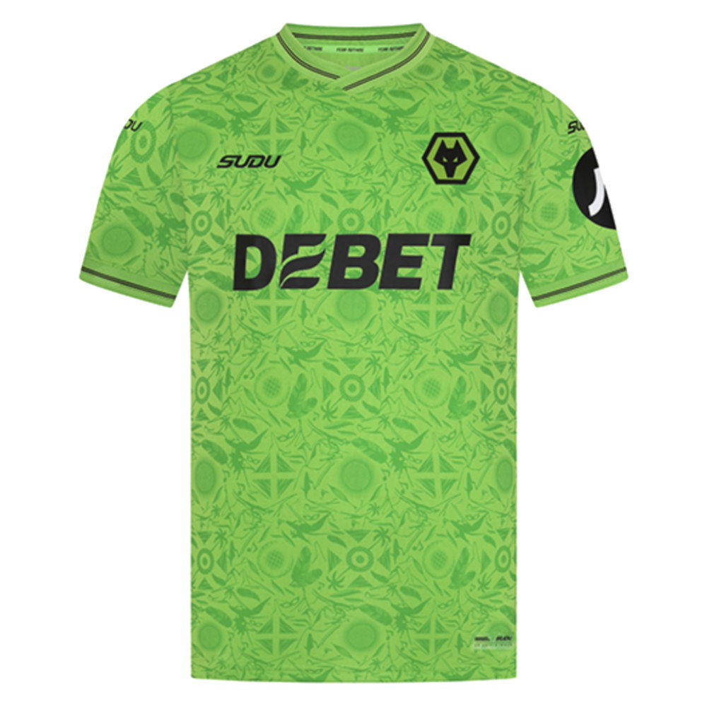 2025-2026 Wolves Goalkeeper Third Shirt (Green) (Your Name)