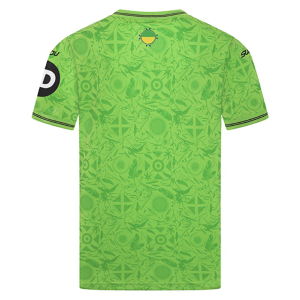 2025-2026 Wolves Goalkeeper Third Shirt (Green) - Kids