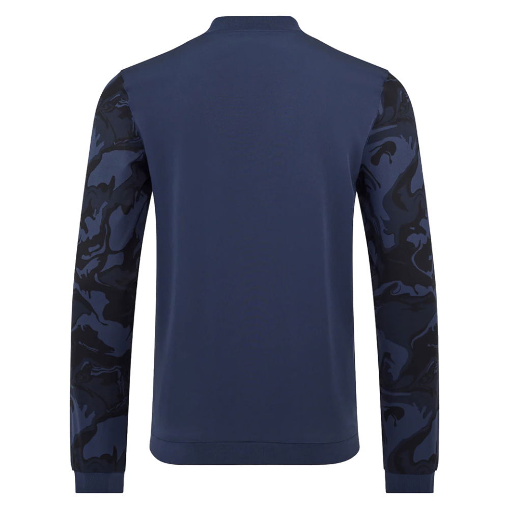 2025-2026 Rangers Third Pre Match Jacket (Indigo)
