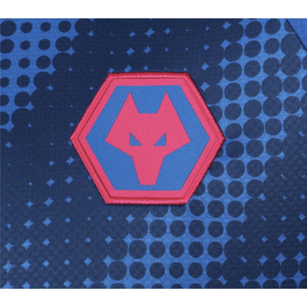 2025-2026 Wolves Players Training T-shirt (Lapis Blue)