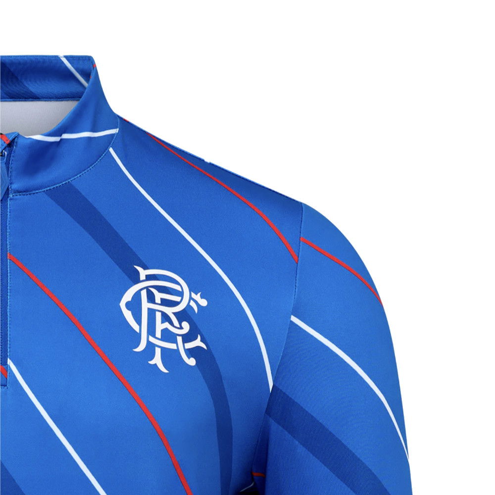 2025-2026 Rangers Pre Match Training Top (Blue)