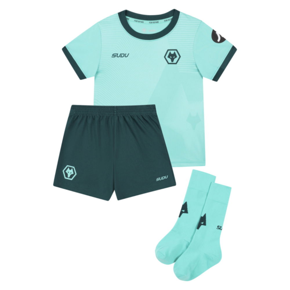 2025-2026 Wolves Away Baby Kit (Guedes 29)