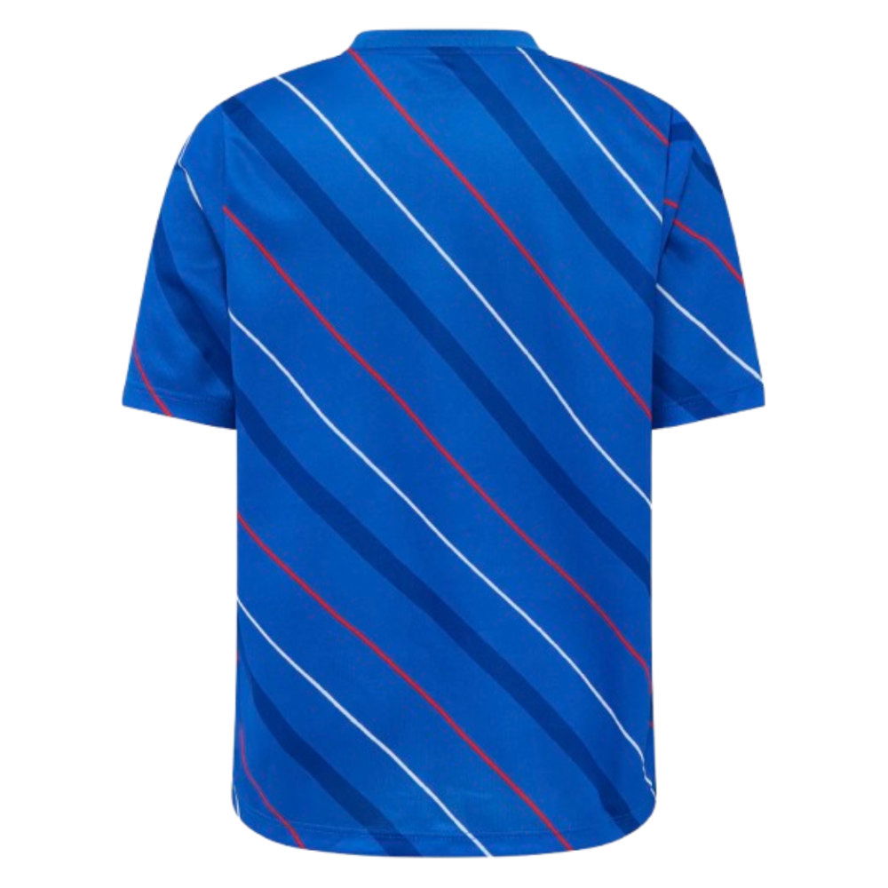 2025-2026 Rangers Home Pre Match Tee (Blue) - Kids