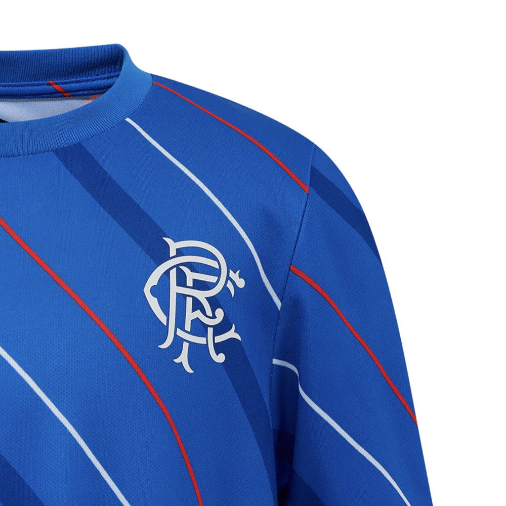 2025-2026 Rangers Home Pre Match Tee (Blue) - Kids