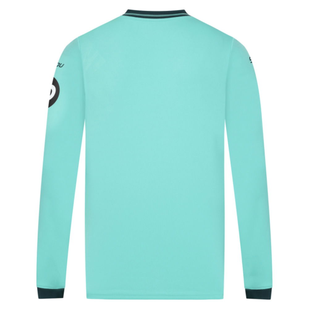 2025-2026 Wolves Long Sleeve Away Shirt