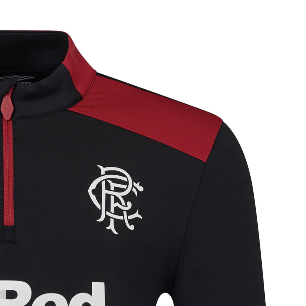 2025-2026 Rangers Pro Training Mid Layer Top (Caviar)