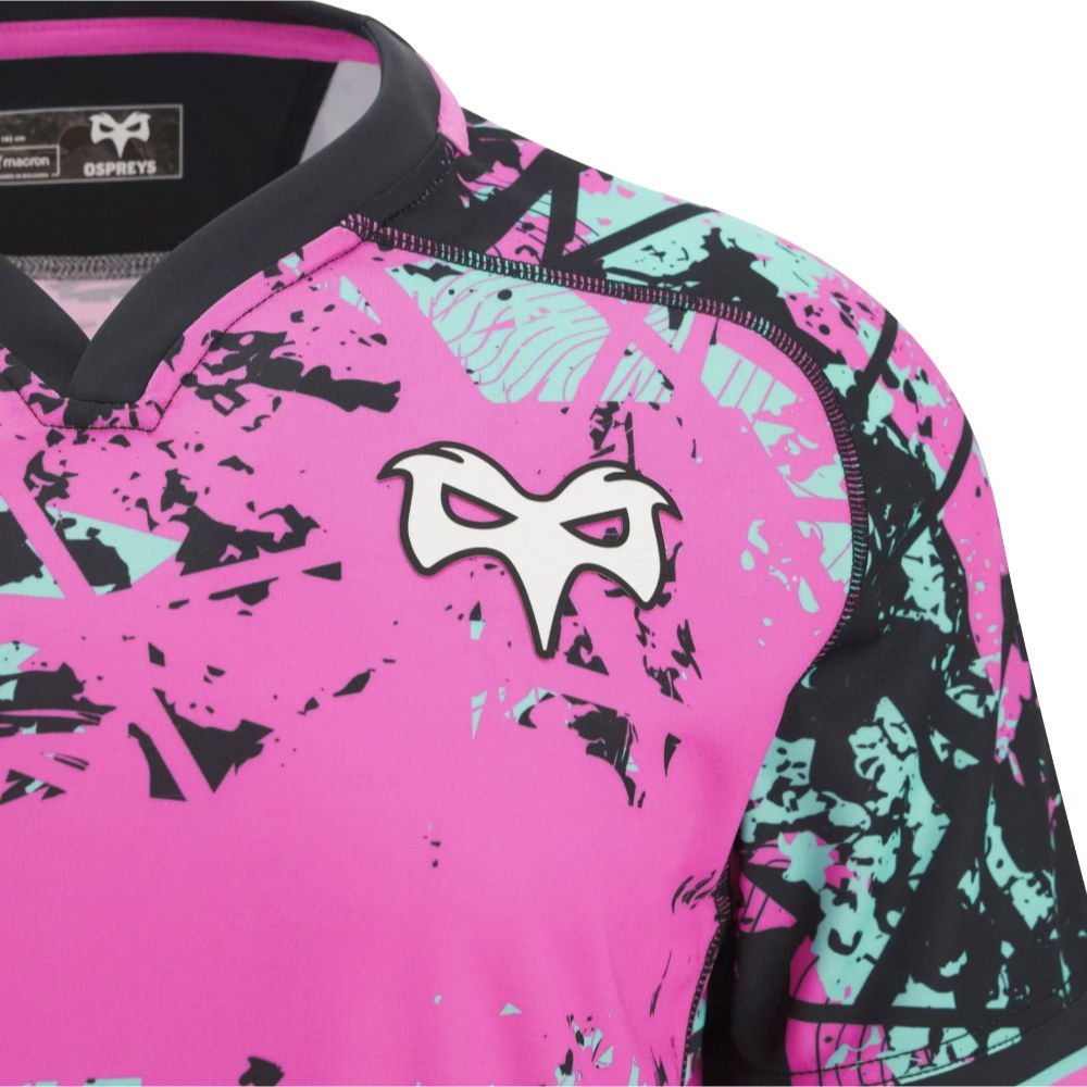 2025-2026 Ospreys Rugby Euro Poly Replica Shirt