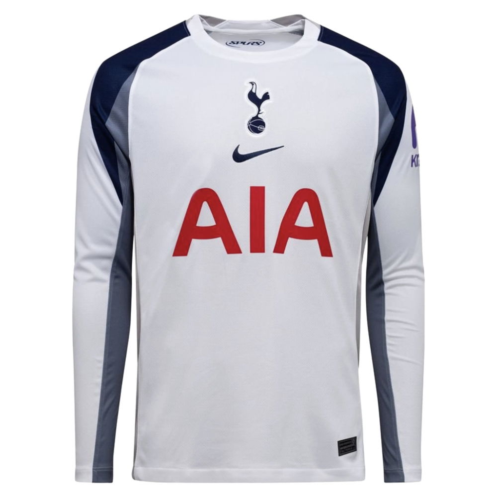 2025-2026 Tottenham Long Sleeve Home Shirt (Kane 10)