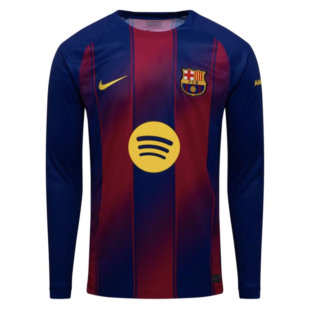 2025-2026 Barcelona Home Long Sleeve Shirt (I.Martinez 5)