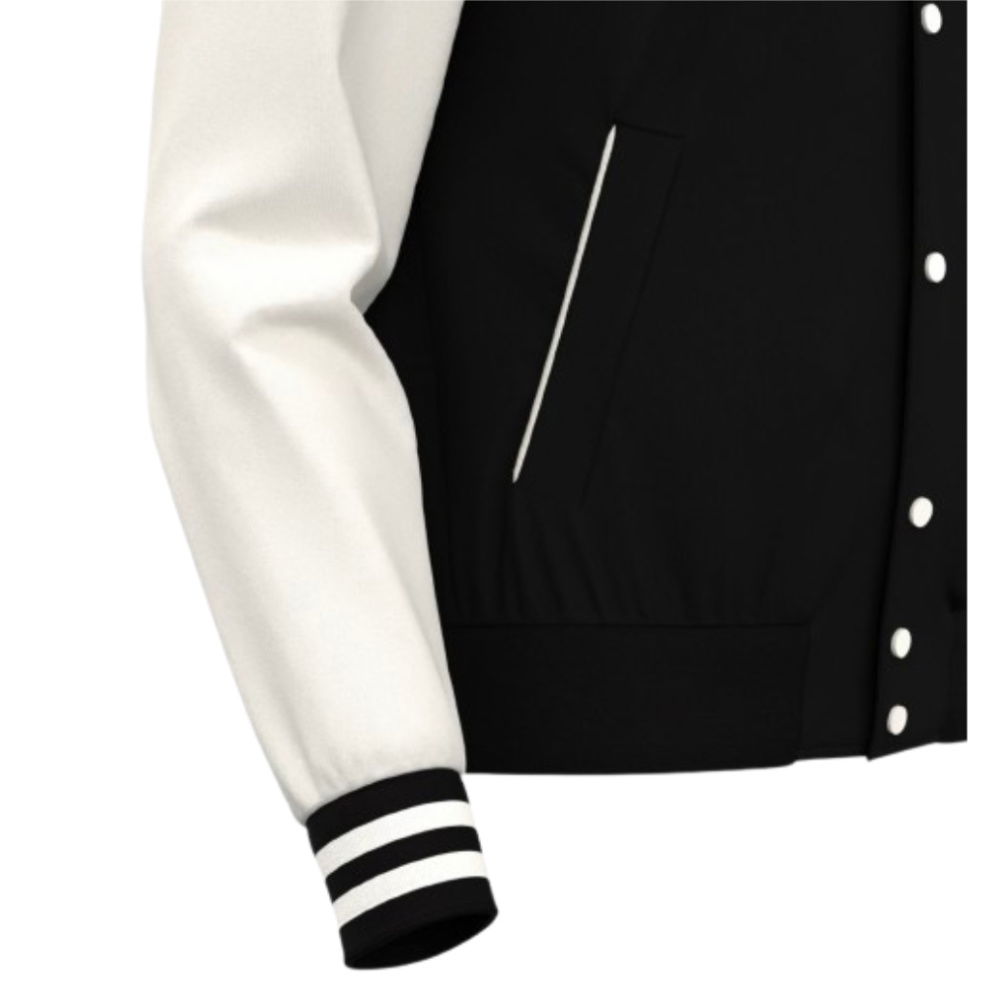 2025-2026 Barbarians Rugby Warm Up Jacket (Black)