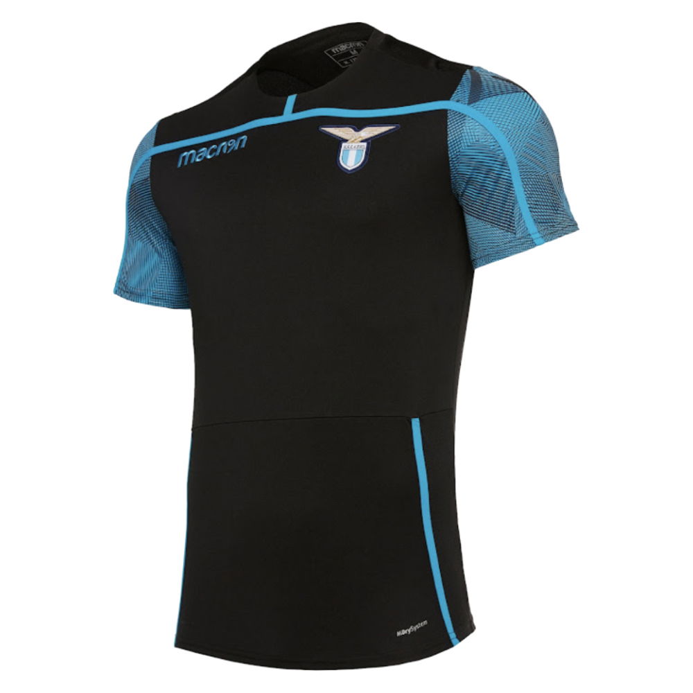 2018-2019 Lazio Training Shirt (Black) (Your Name)