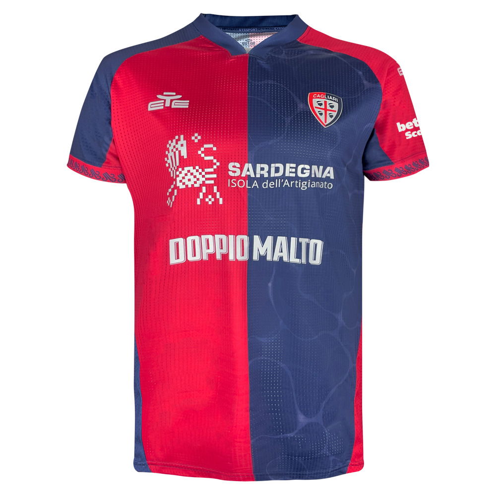 2025-2026 Cagliari Home Shirt (Your Name)