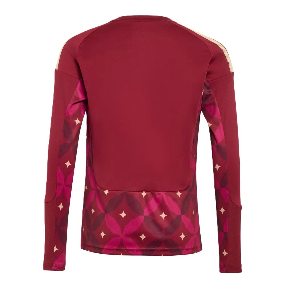 2026-2027 Italy Home Goalkeeper Shirt (Burgundy) - Kids