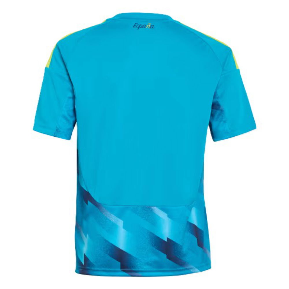 2026-2027 Spain Home Goalkeeper Shirt (Aqua) - Kids