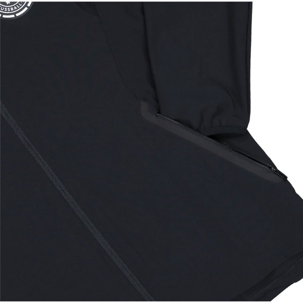 2026-2027 Germany Tiro Travel Full Zip Windbreaker (Black)