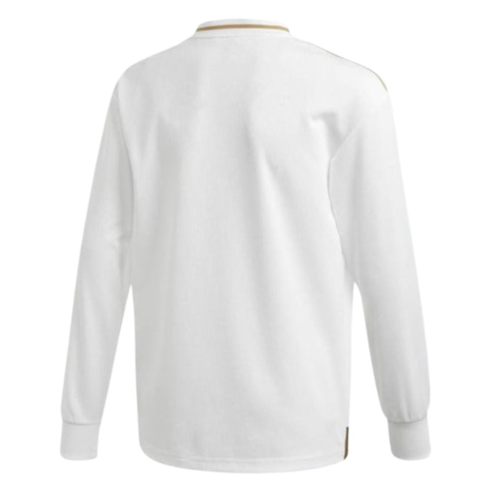 2019-2020 Real Madrid Long Sleeve Home Shirt (Kids)