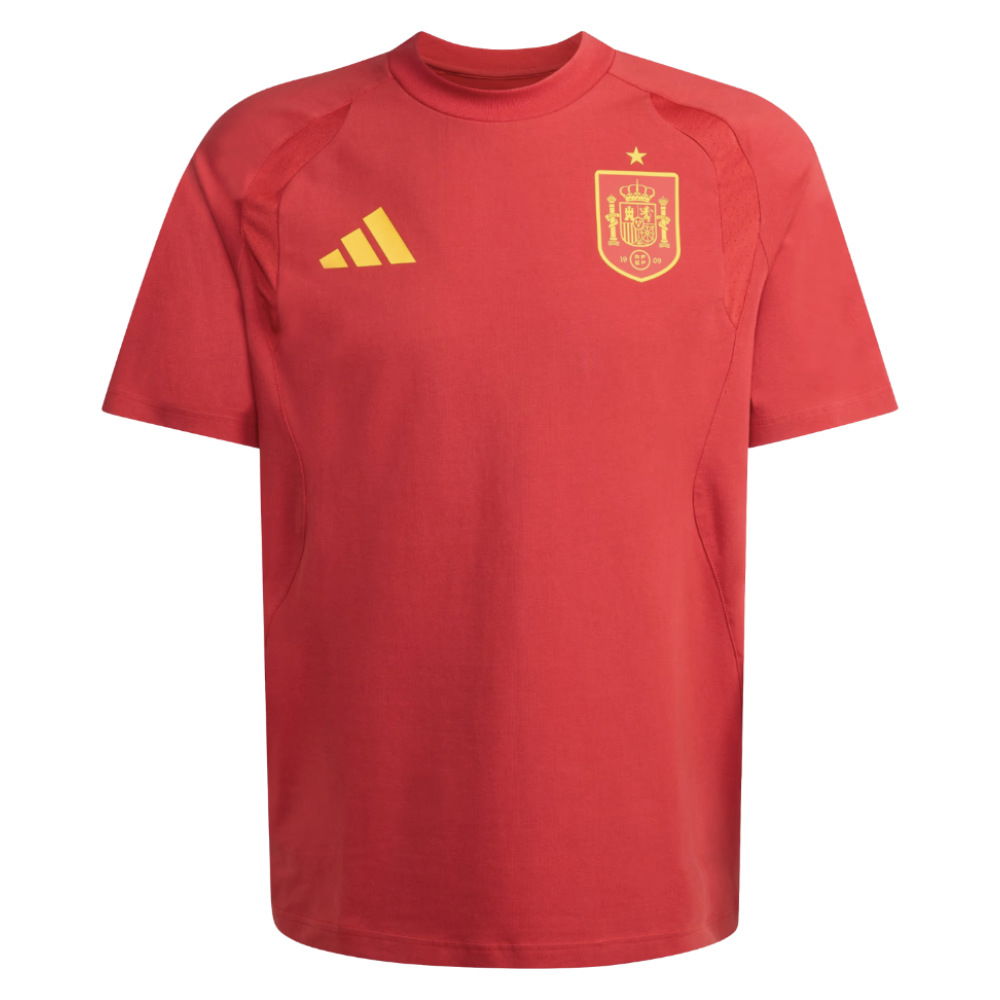 2026-2027 Spain Tiro Travel Tee (Red) (Your Name)