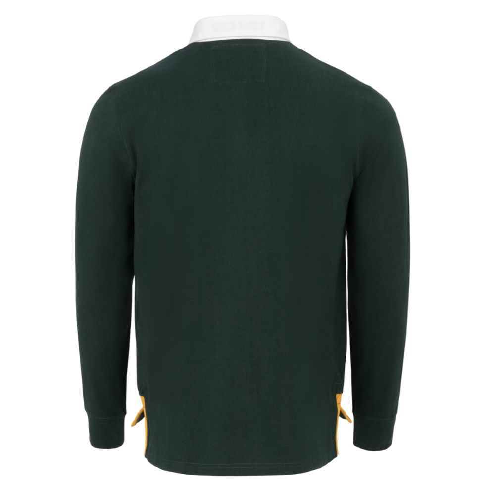 Kooga Vintage South Africa Men\'s LS Rugby Shirt (Green)