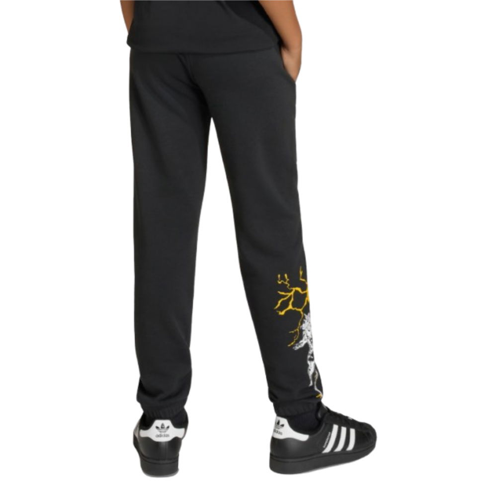 2025-2026 Real Madrid Marvel Pants (Black) - Kids